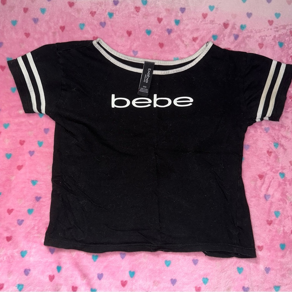 BEBE black sleepwear shirt